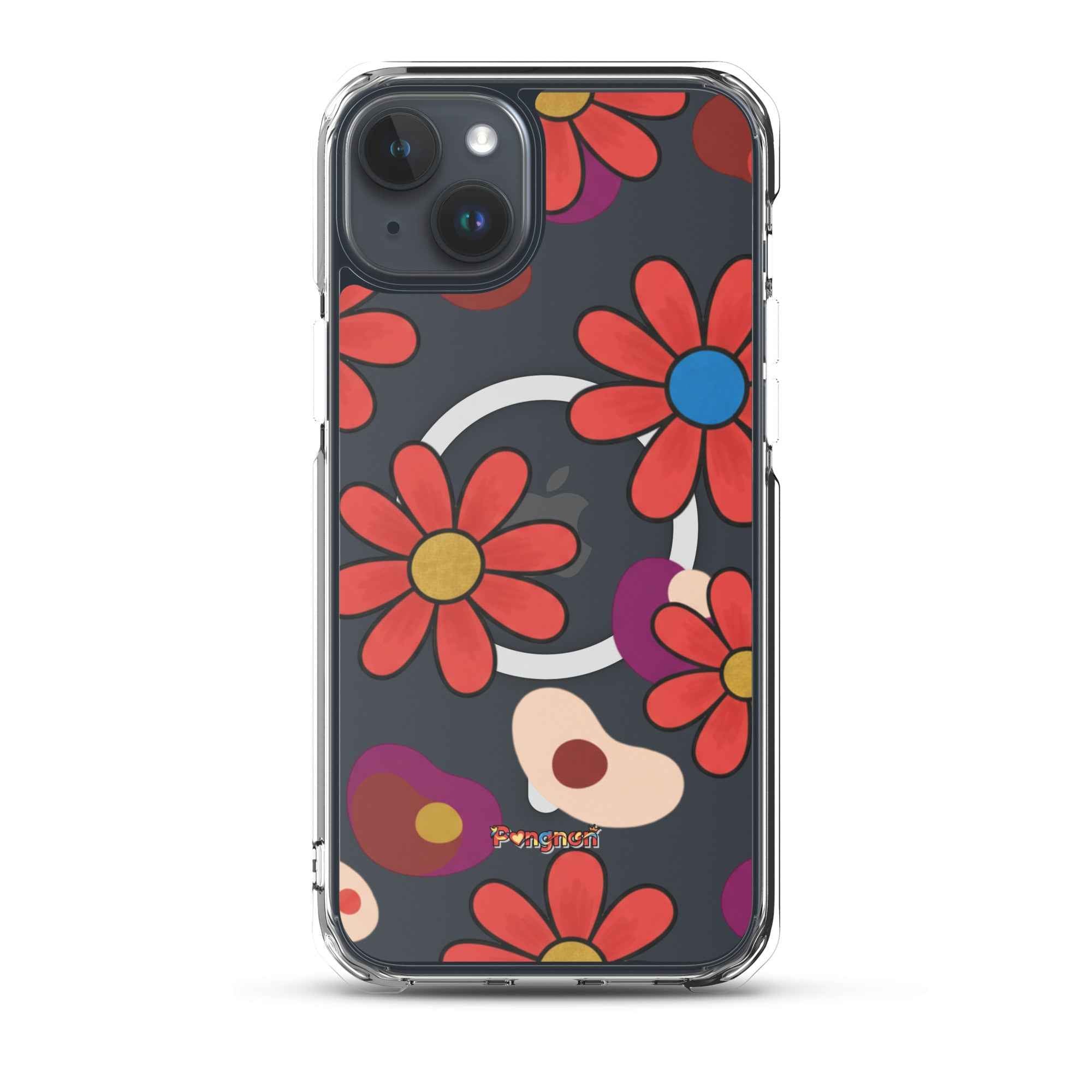Daisies - MagSafe® clear case for iPhone®