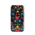 Dark Floral - MagSafe® tough case for iPhone®