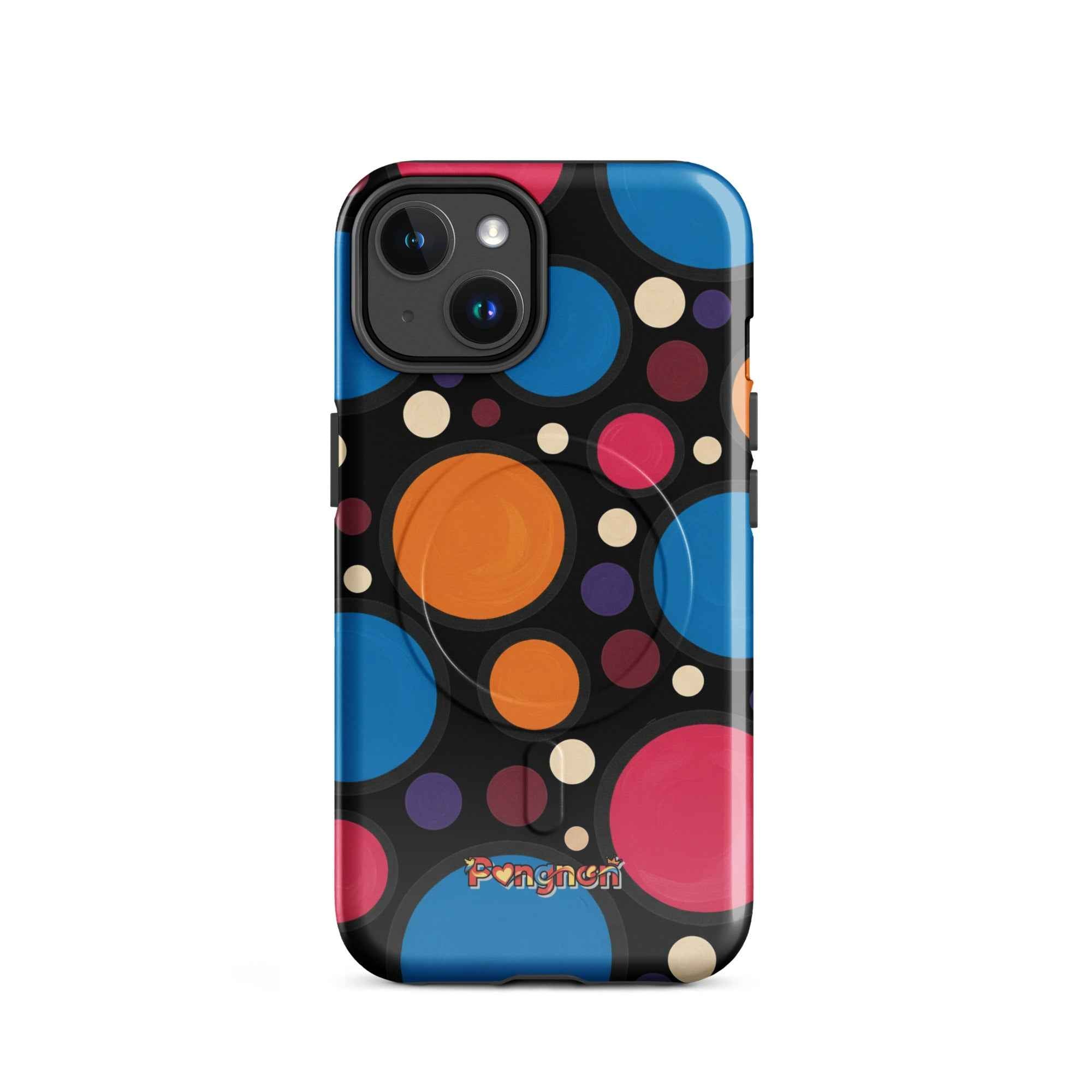 Polka Dot(Dark) - MagSafe® tough case for iPhone®