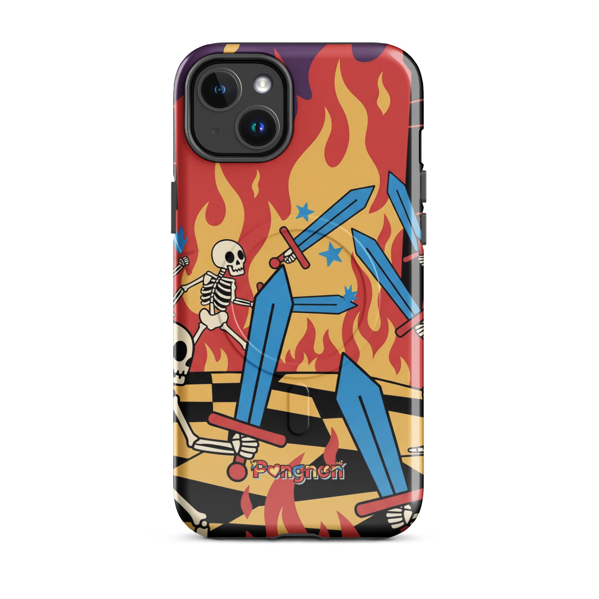 Skeleton Battle - MagSafe® tough case for iPhone®