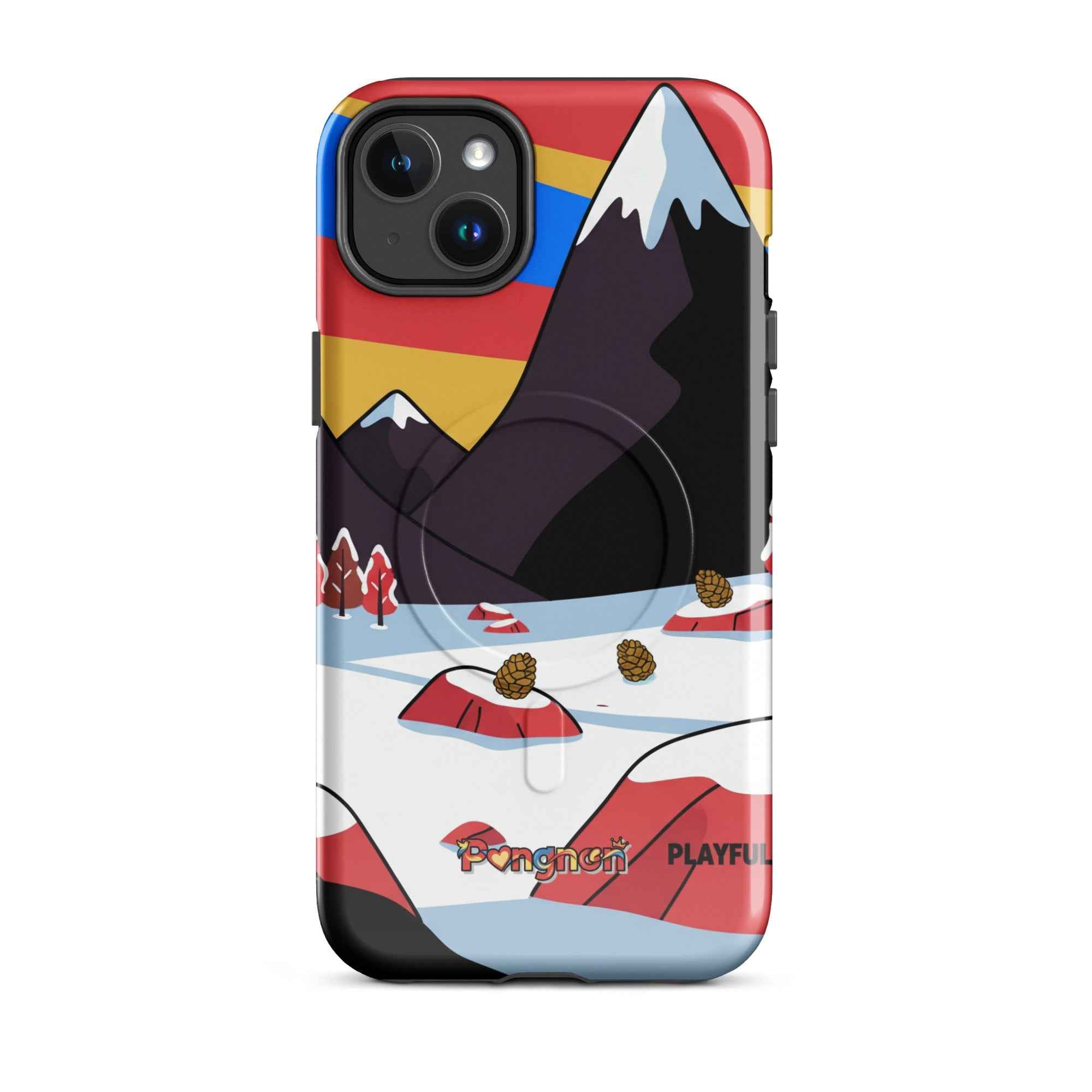 Snowy Mountain - MagSafe® tough case for iPhone®