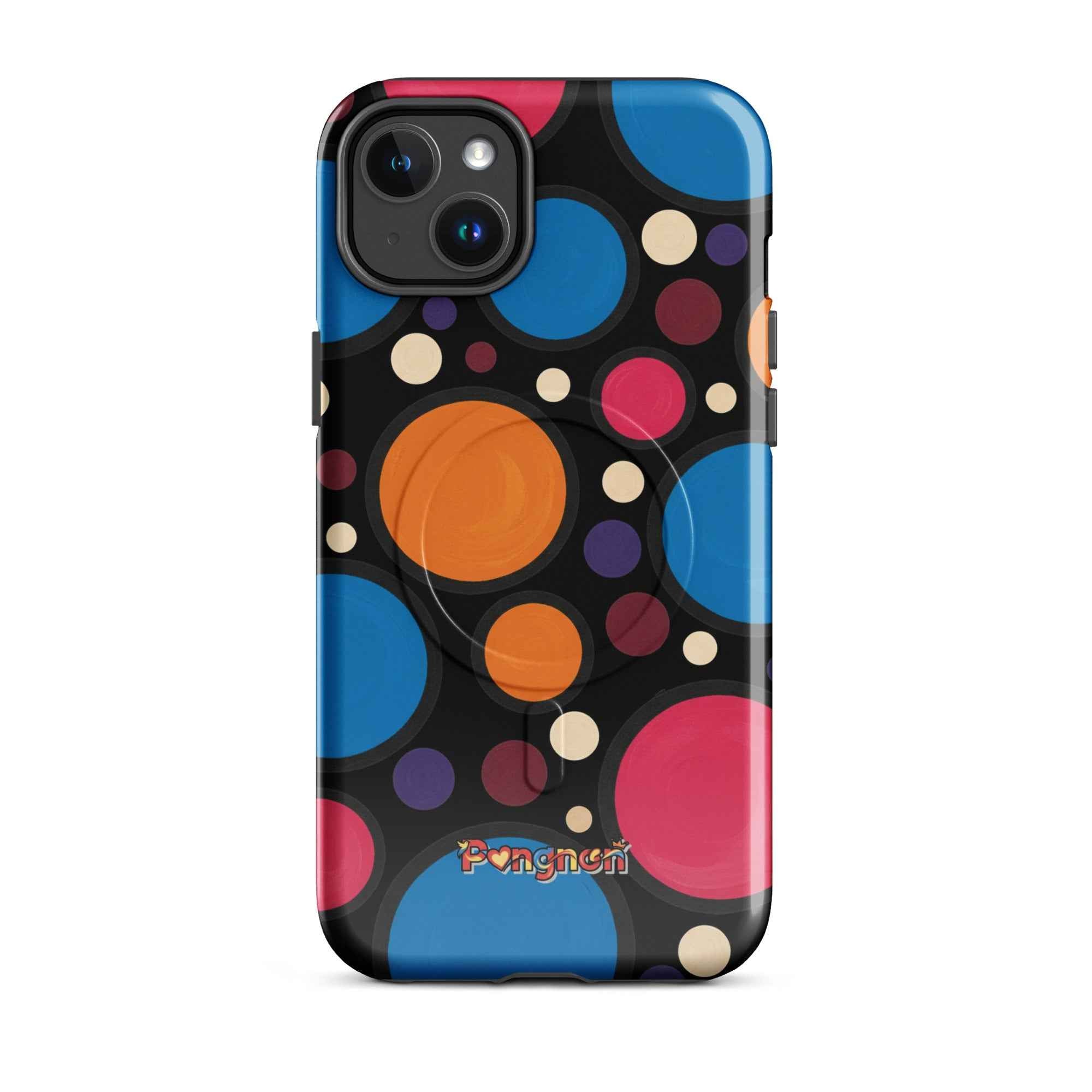 Polka Dot(Dark) - MagSafe® tough case for iPhone®