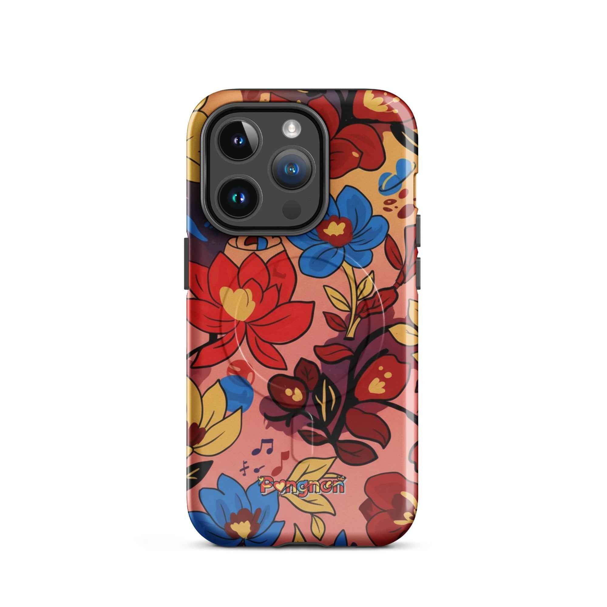Spring Floral - MagSafe® tough case for iPhone®