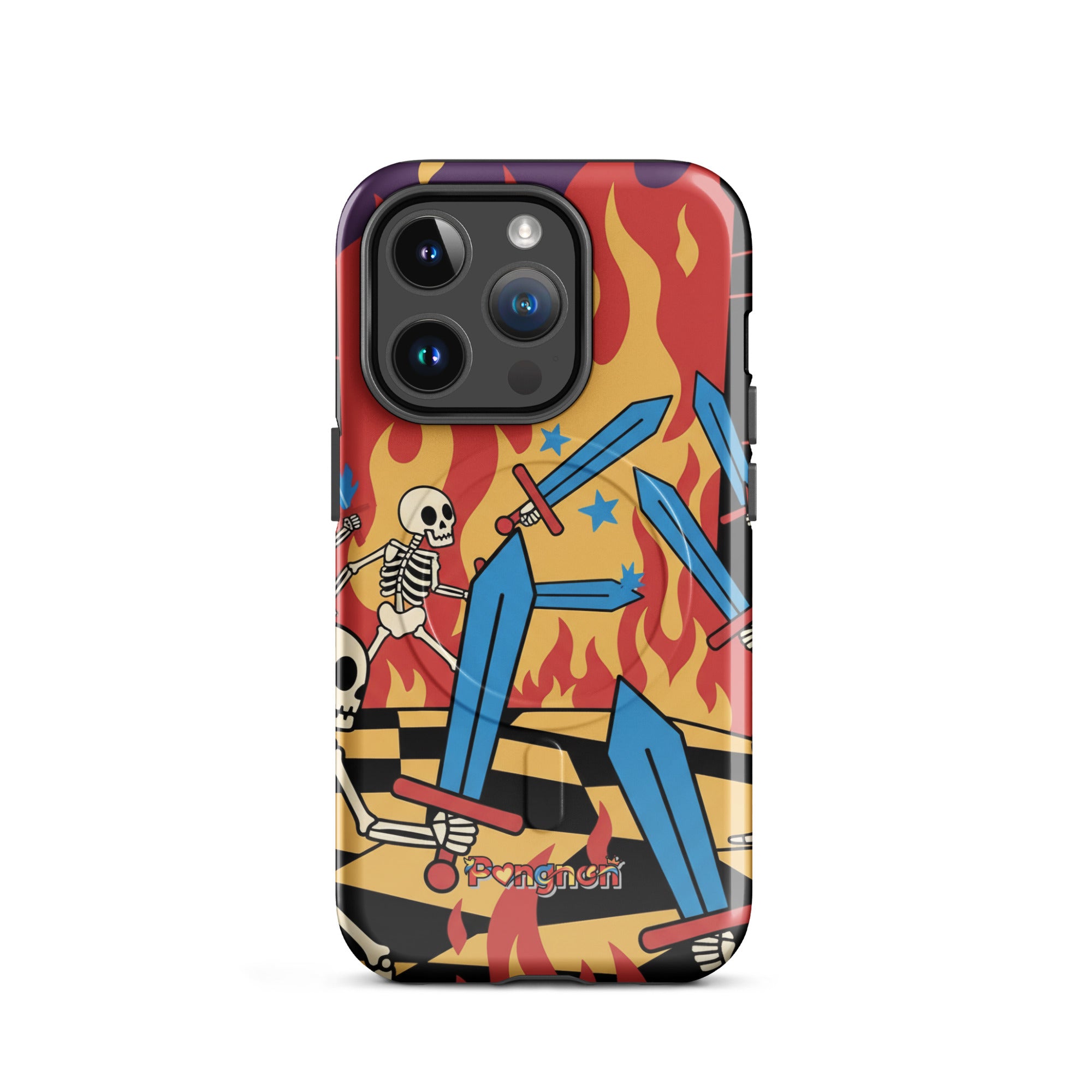 Skeleton Battle - MagSafe® tough case for iPhone®
