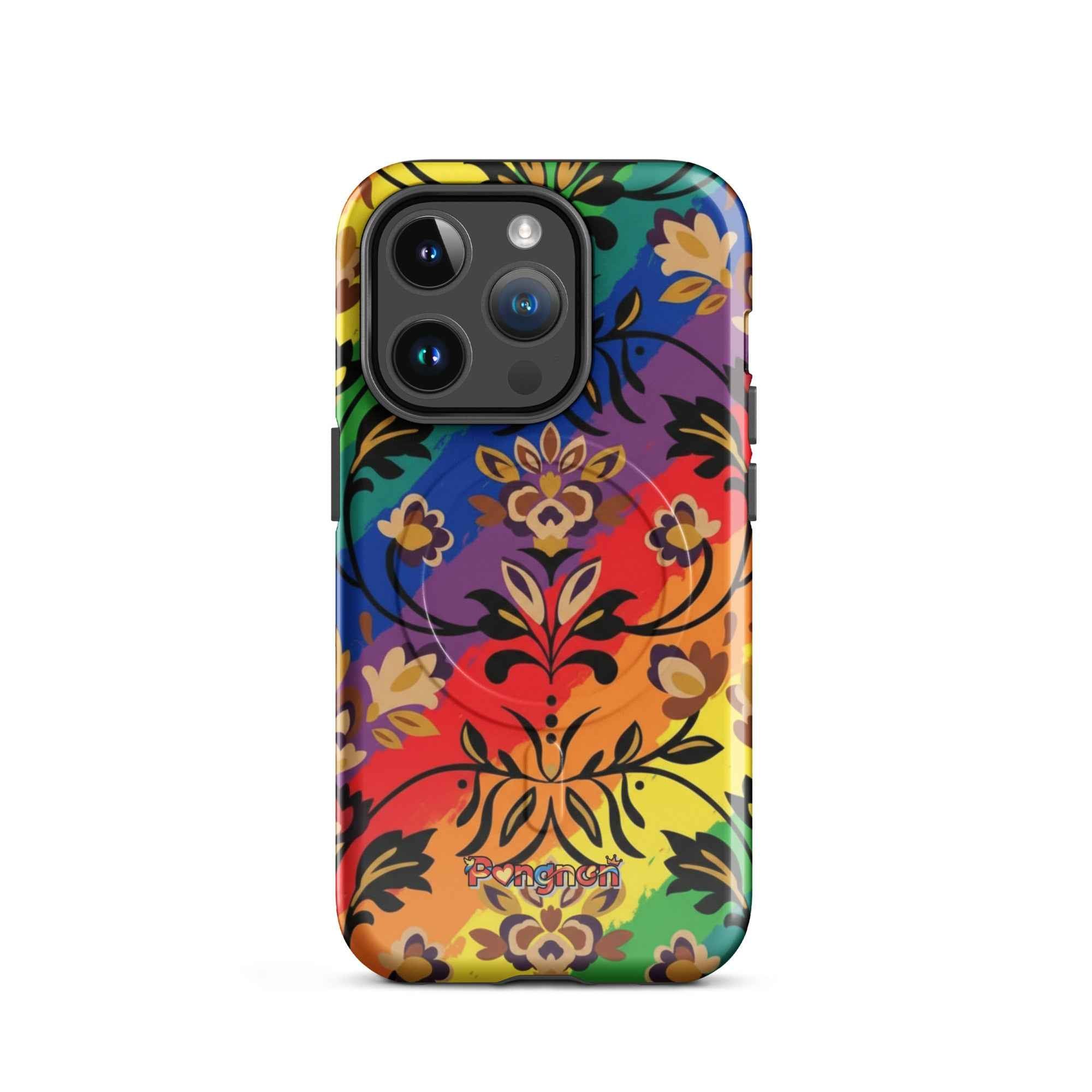 Rainbow Gold - MagSafe® tough case for iPhone®