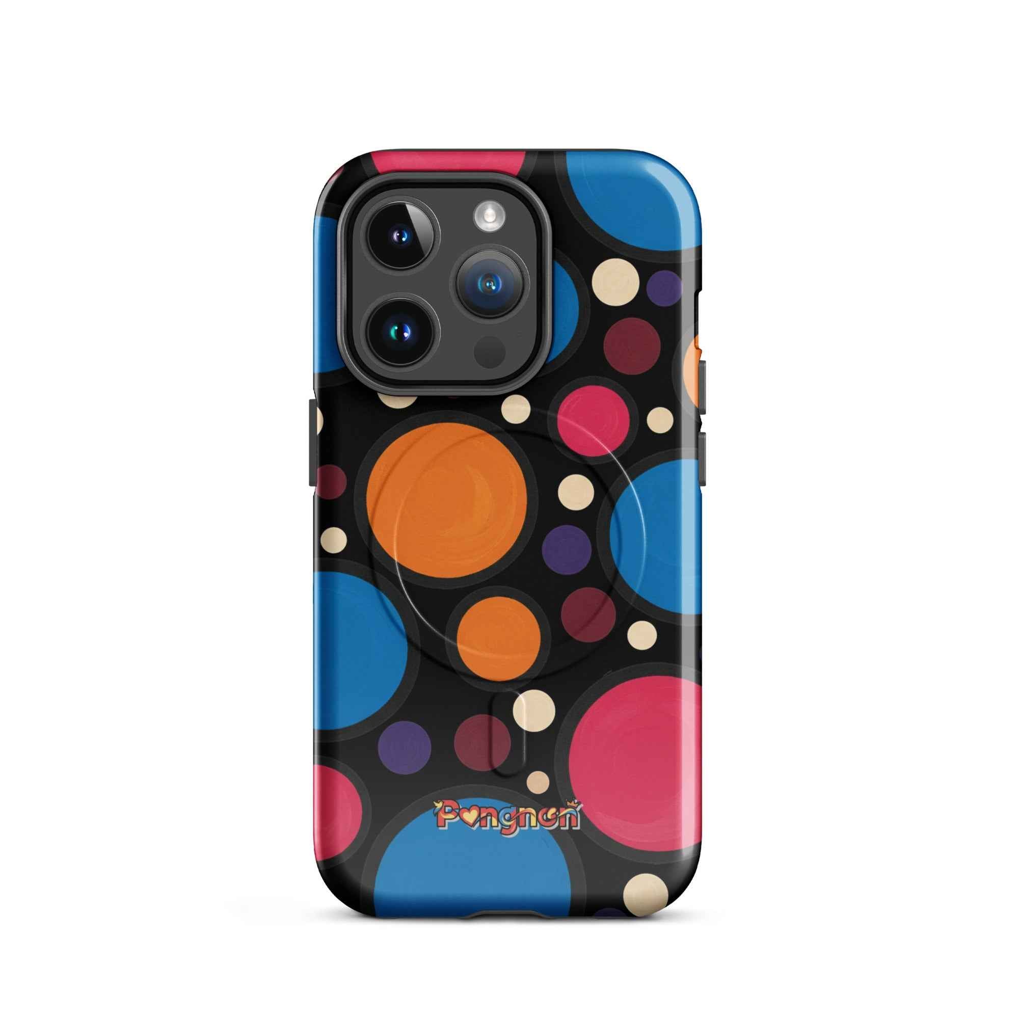 Polka Dot(Dark) - MagSafe® tough case for iPhone®