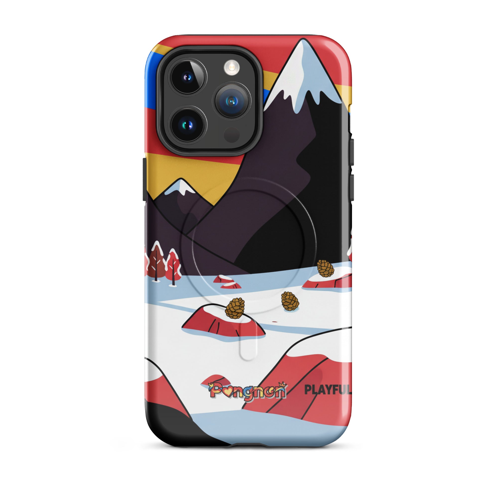 Snowy Mountain - MagSafe® tough case for iPhone®