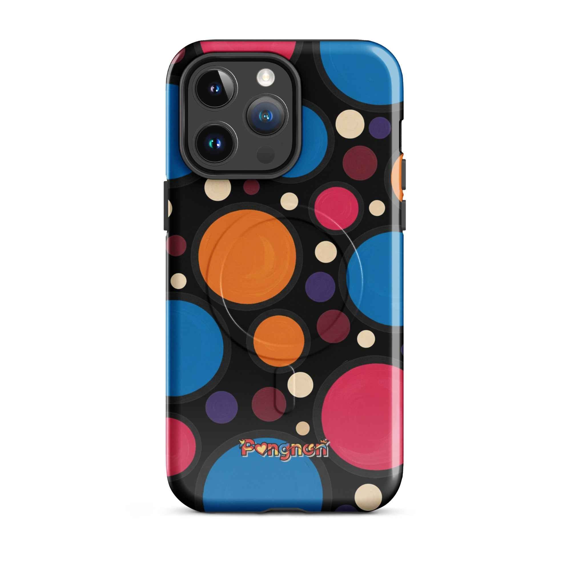 Polka Dot(Dark) - MagSafe® tough case for iPhone®