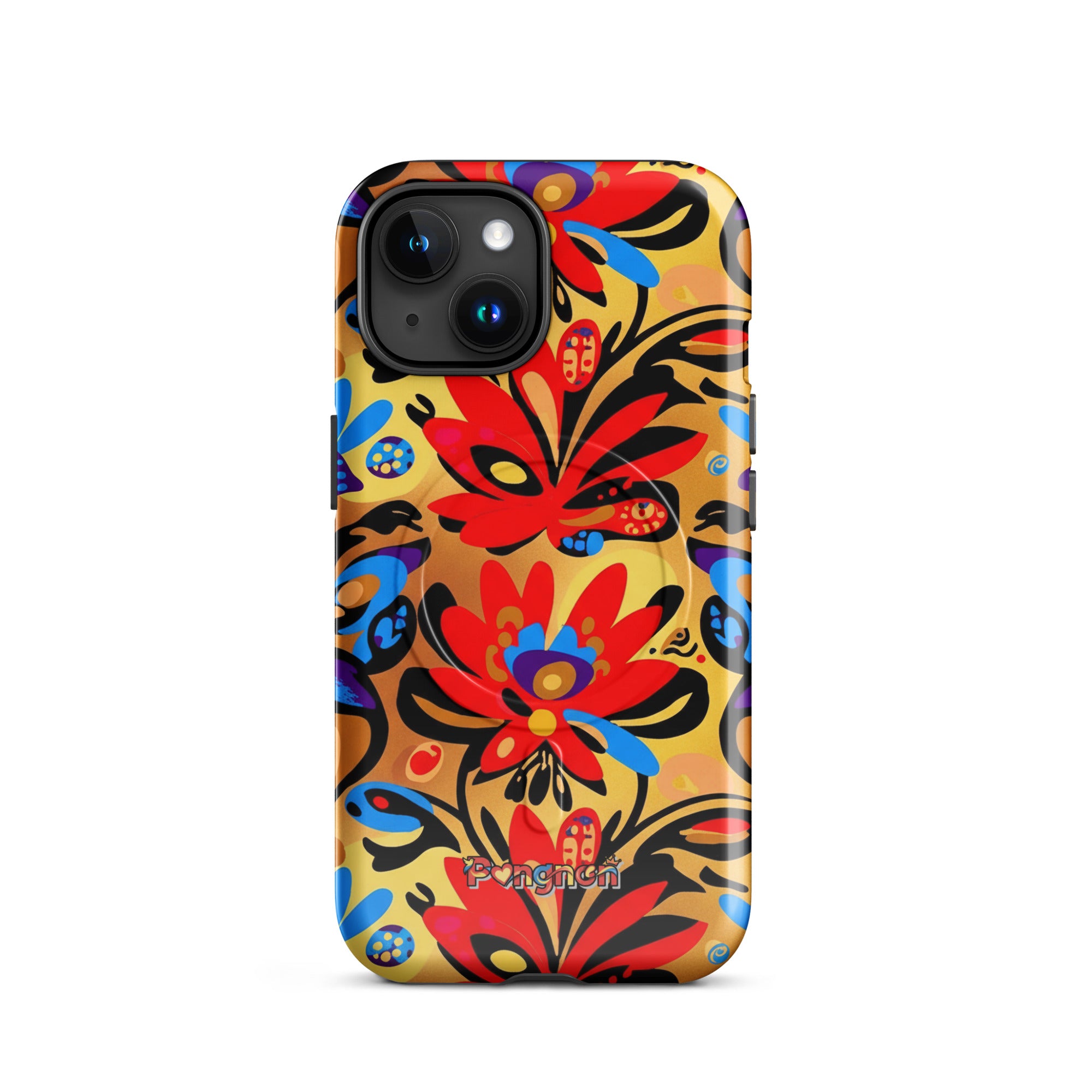 Bright Floral - MagSafe® tough case for iPhone®