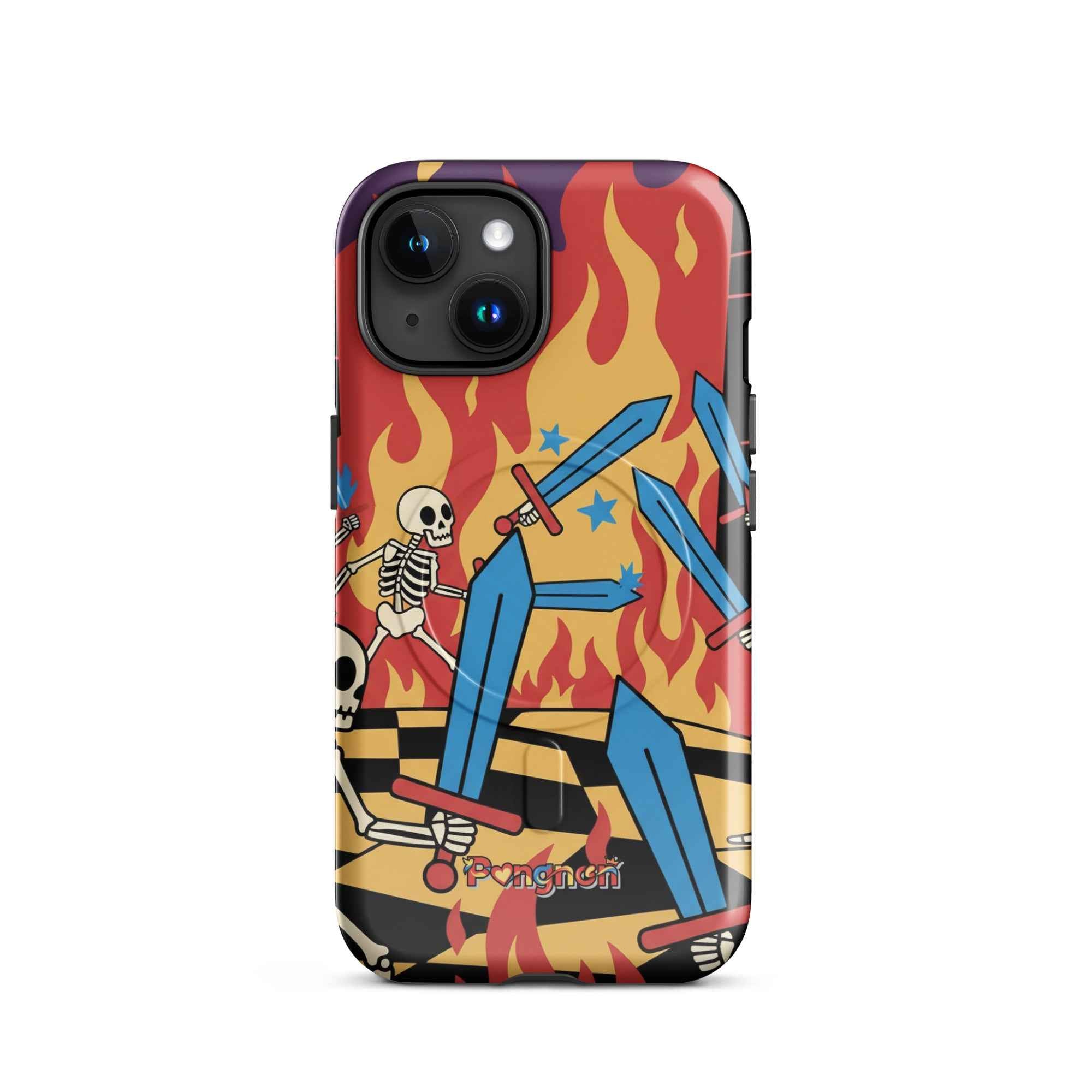 Skeleton Battle - MagSafe® tough case for iPhone®