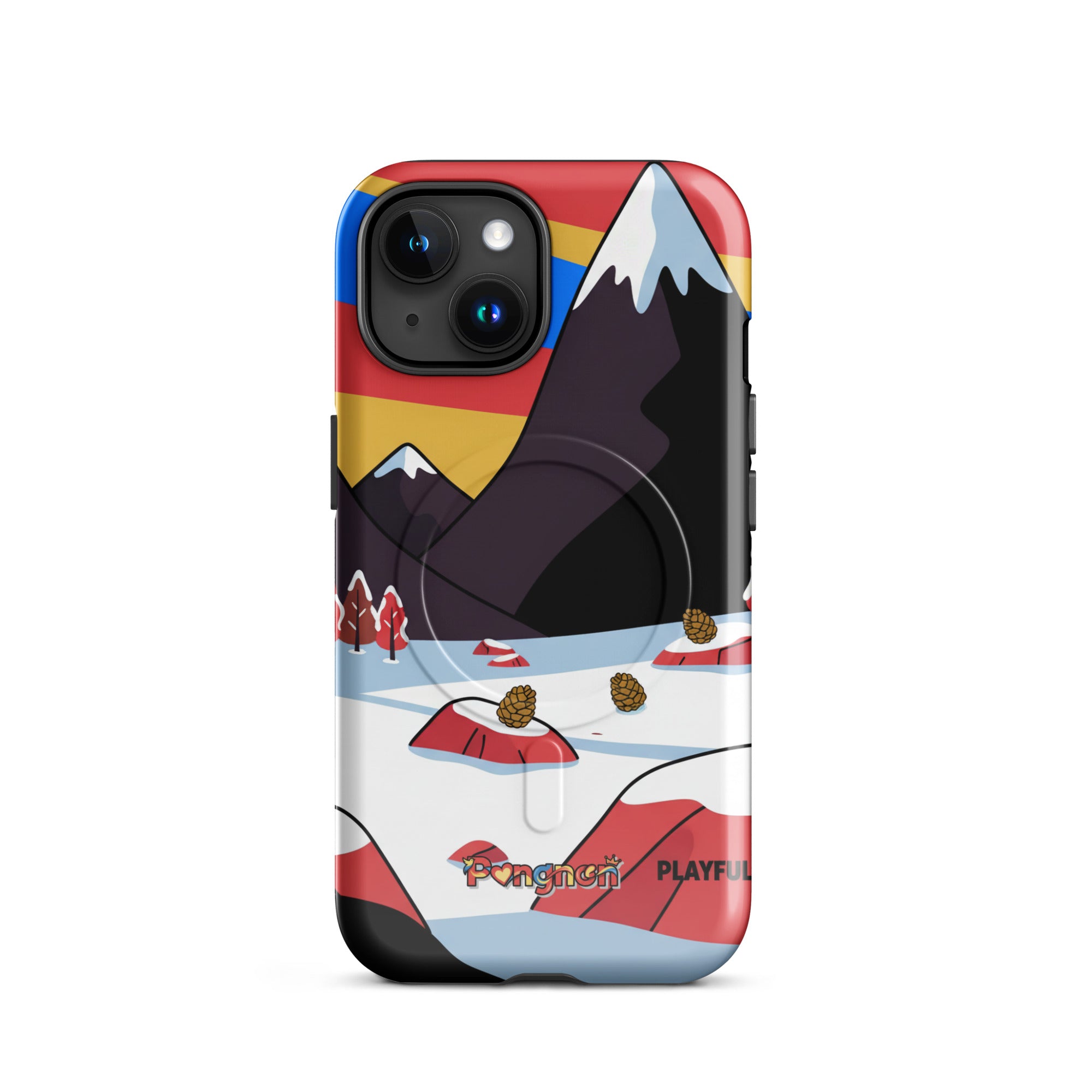 Snowy Mountain - MagSafe® tough case for iPhone®