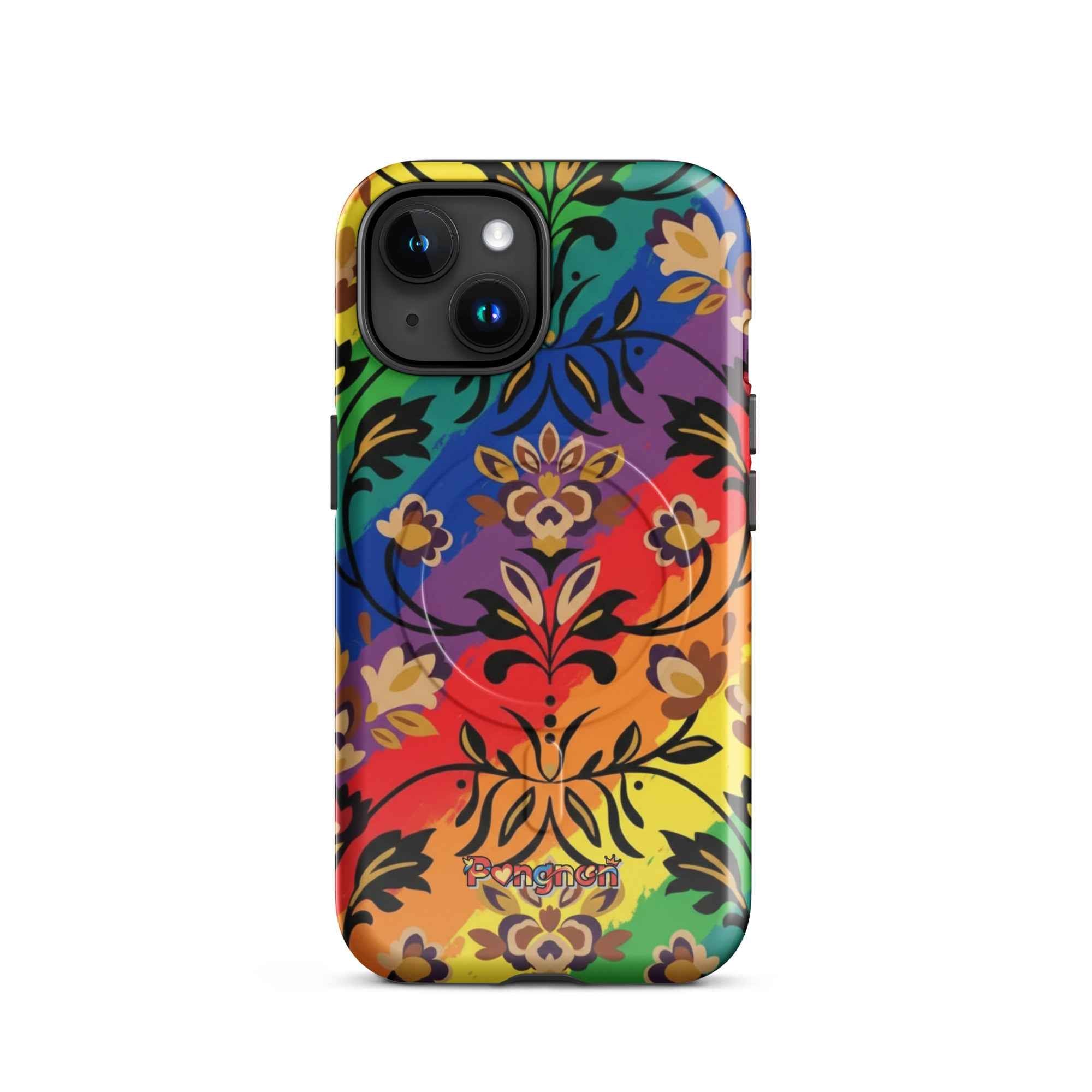 Rainbow Gold - MagSafe® tough case for iPhone®