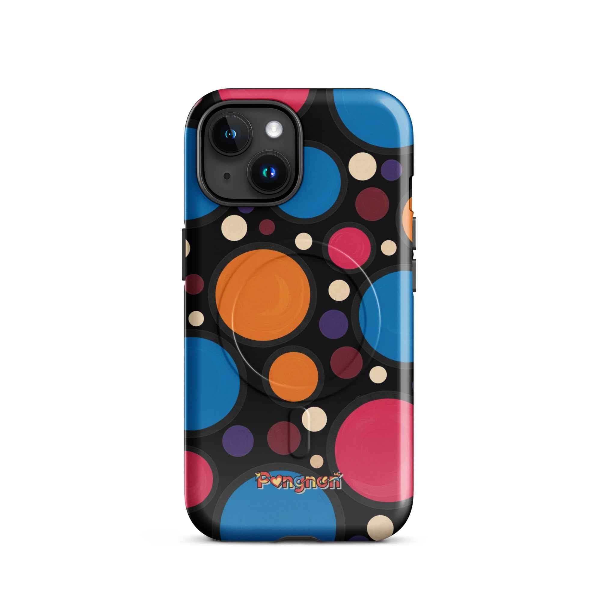 Polka Dot(Dark) - MagSafe® tough case for iPhone®