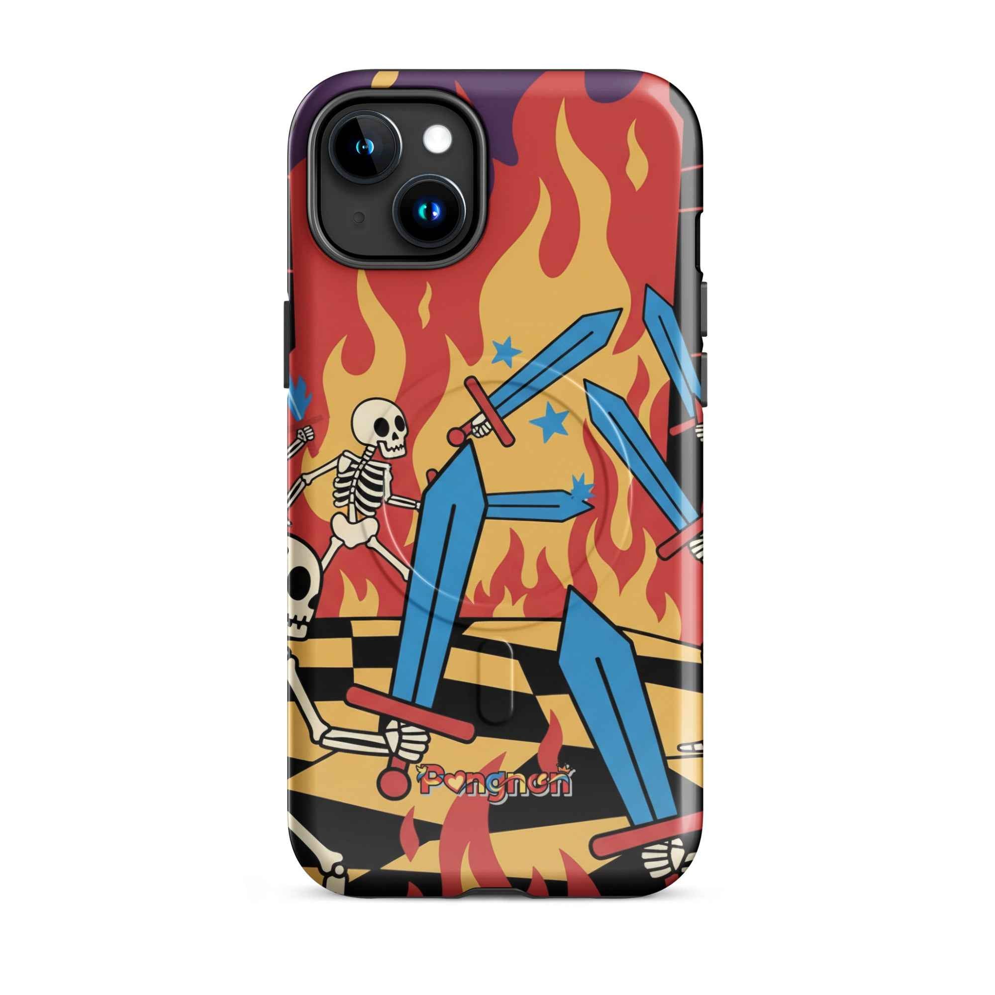 Skeleton Battle - MagSafe® tough case for iPhone®