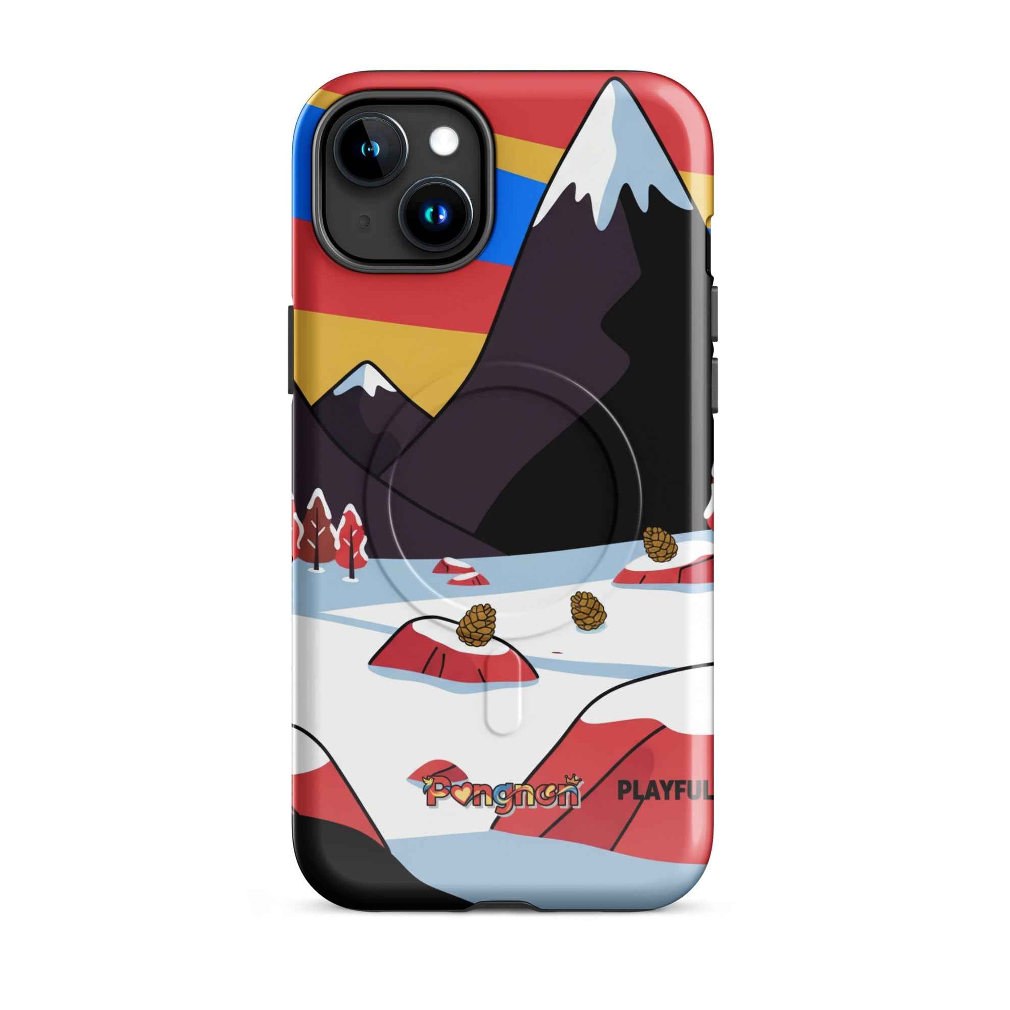 Snowy Mountain - MagSafe® tough case for iPhone®