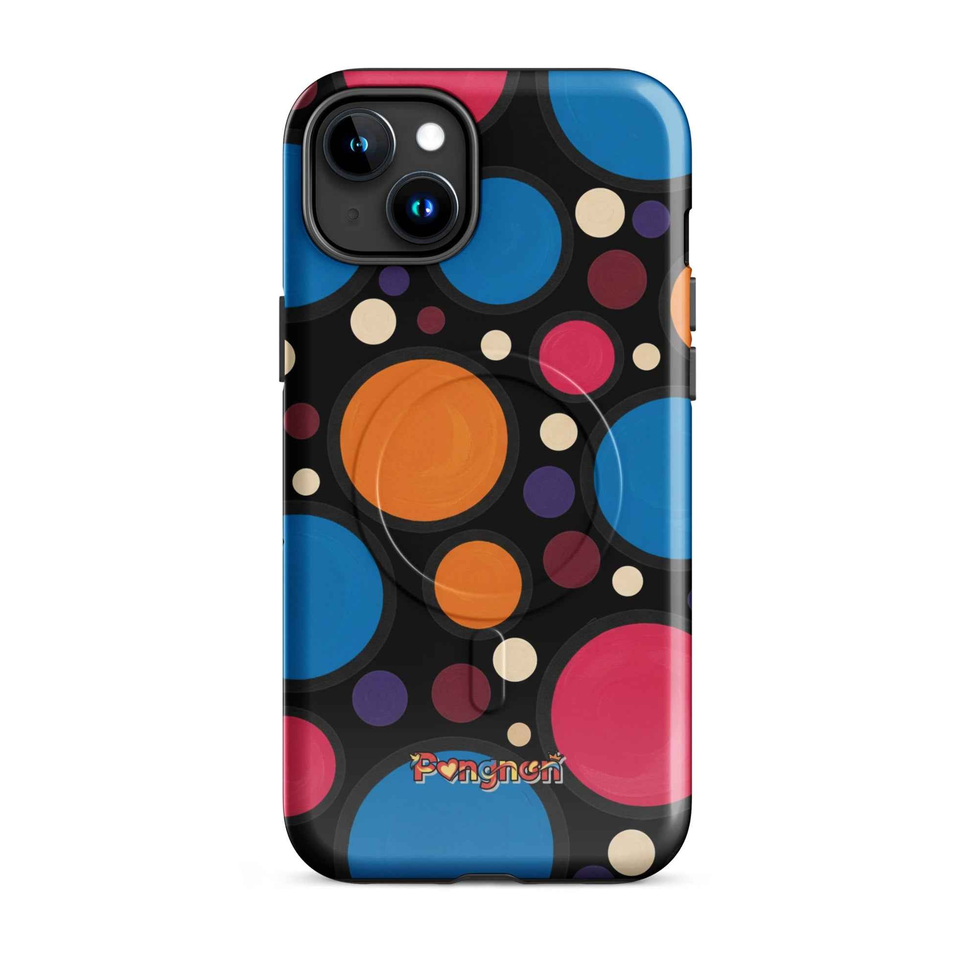 Polka Dot(Dark) - MagSafe® tough case for iPhone®