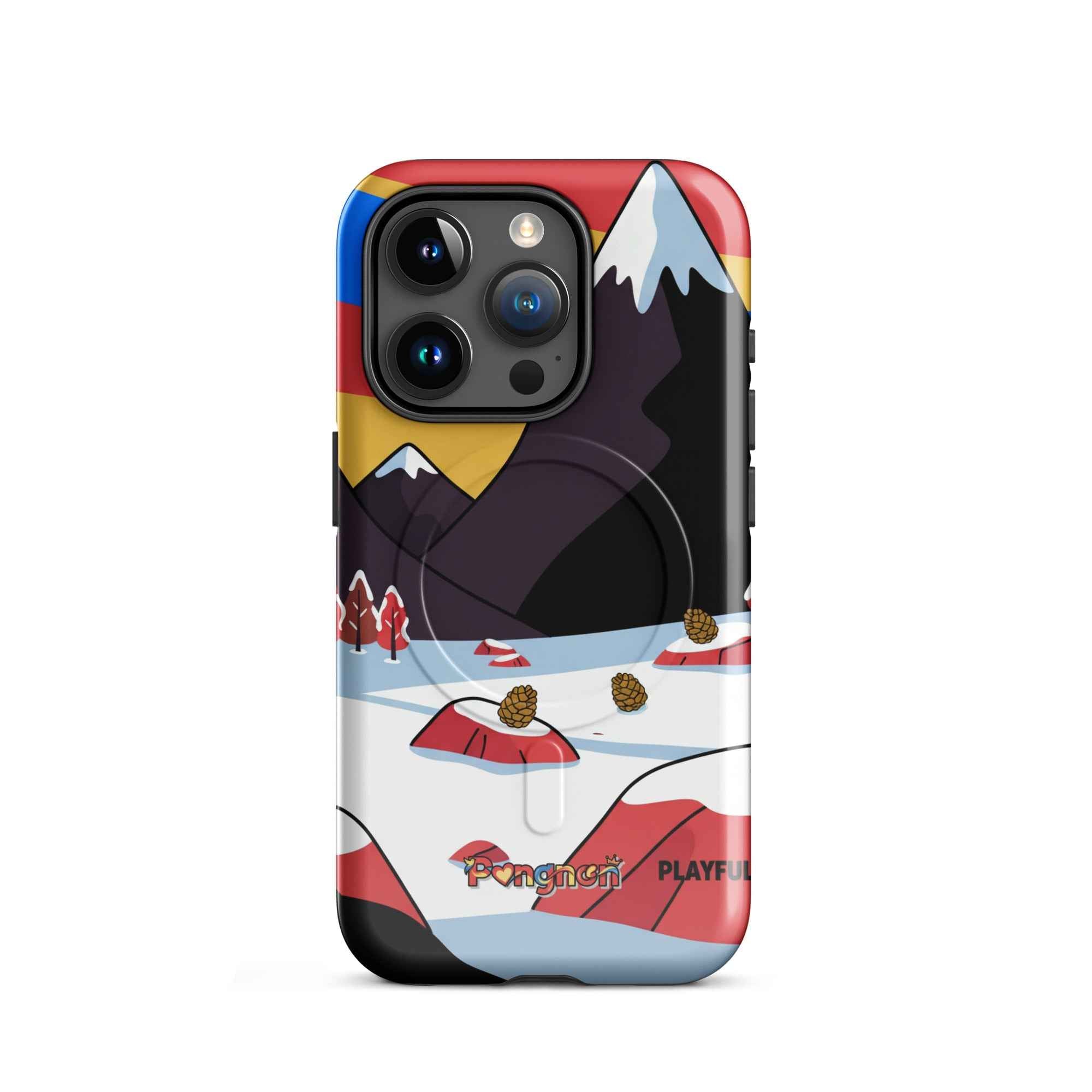Snowy Mountain - MagSafe® tough case for iPhone®