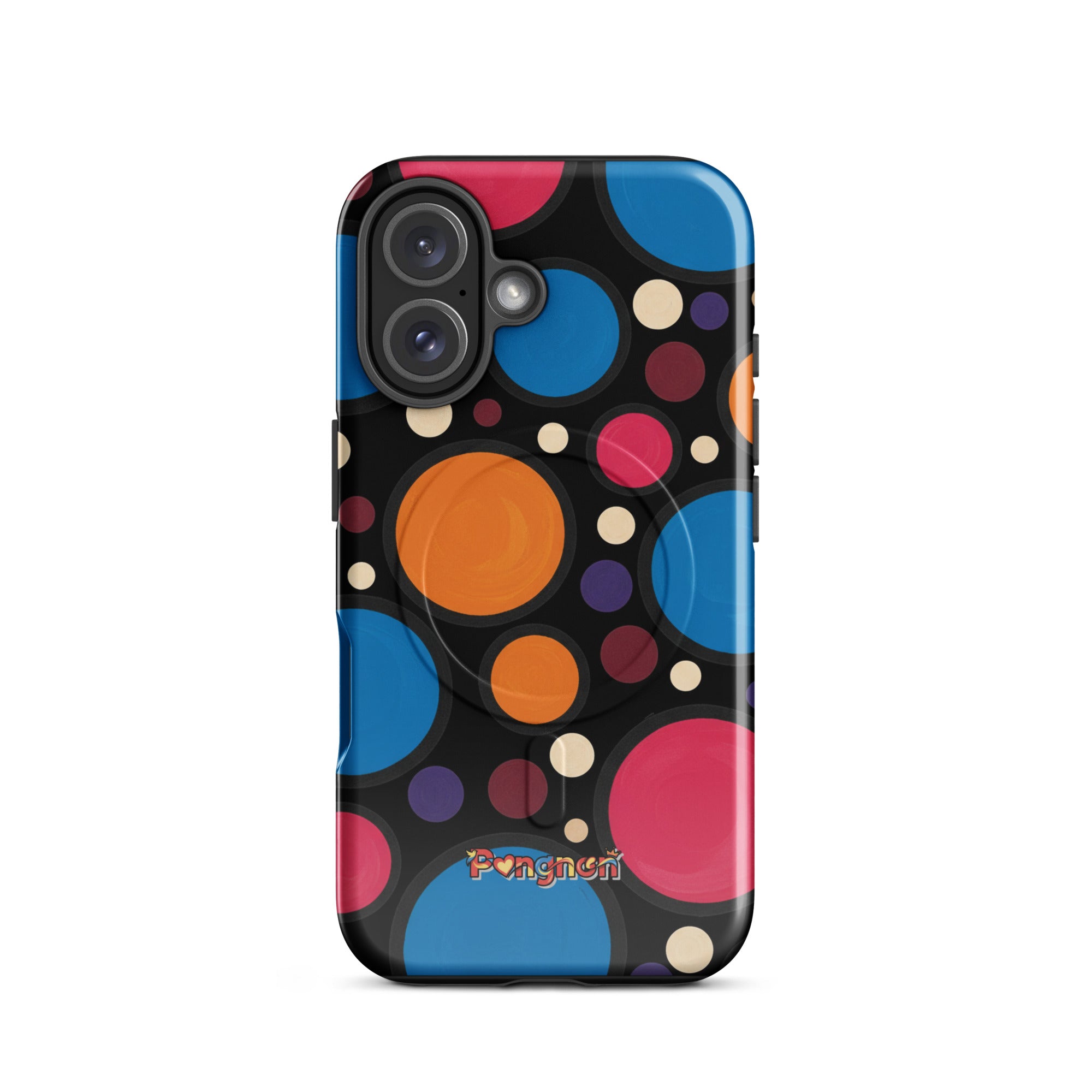 Polka Dot(Dark) - MagSafe® tough case for iPhone®