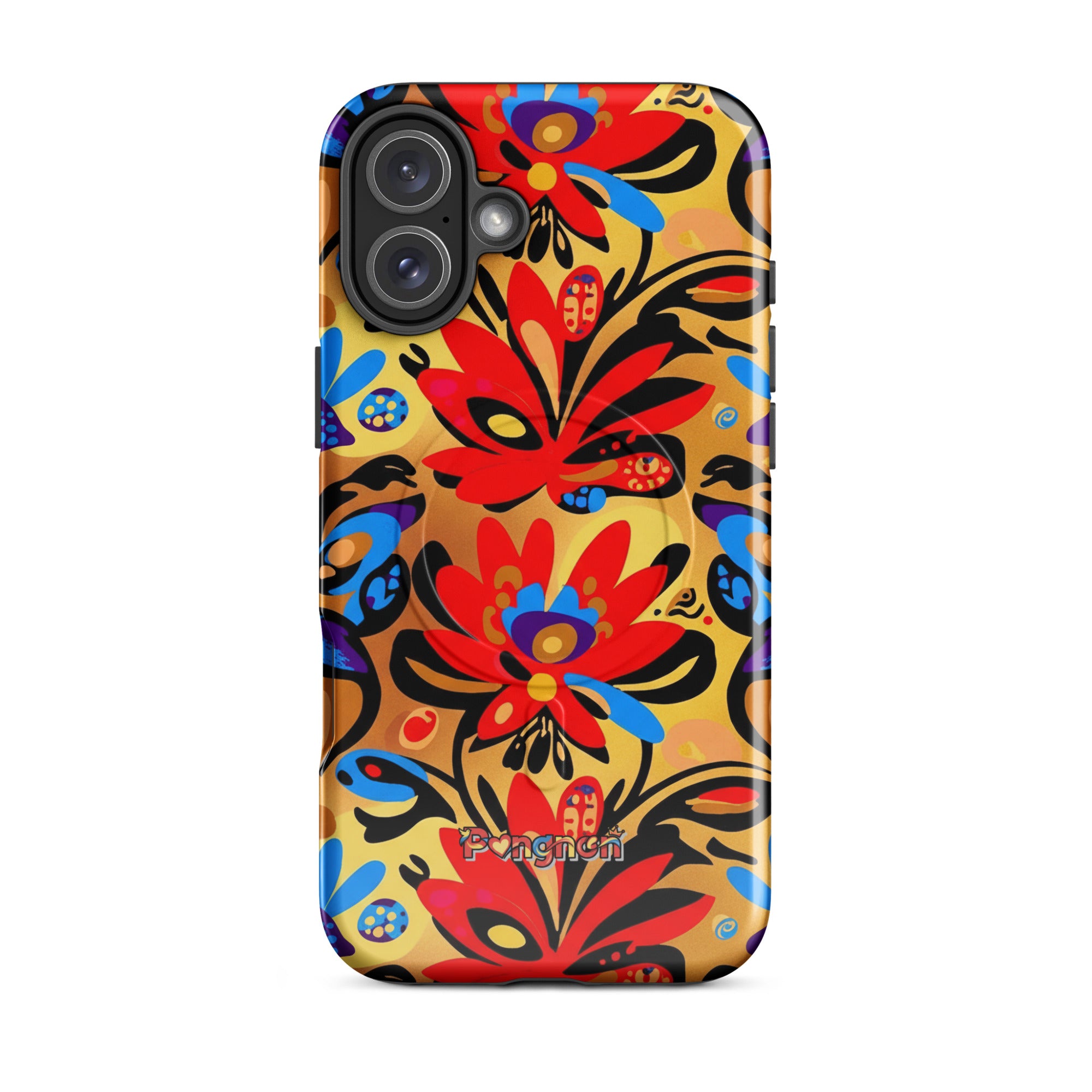Bright Floral - MagSafe® tough case for iPhone®