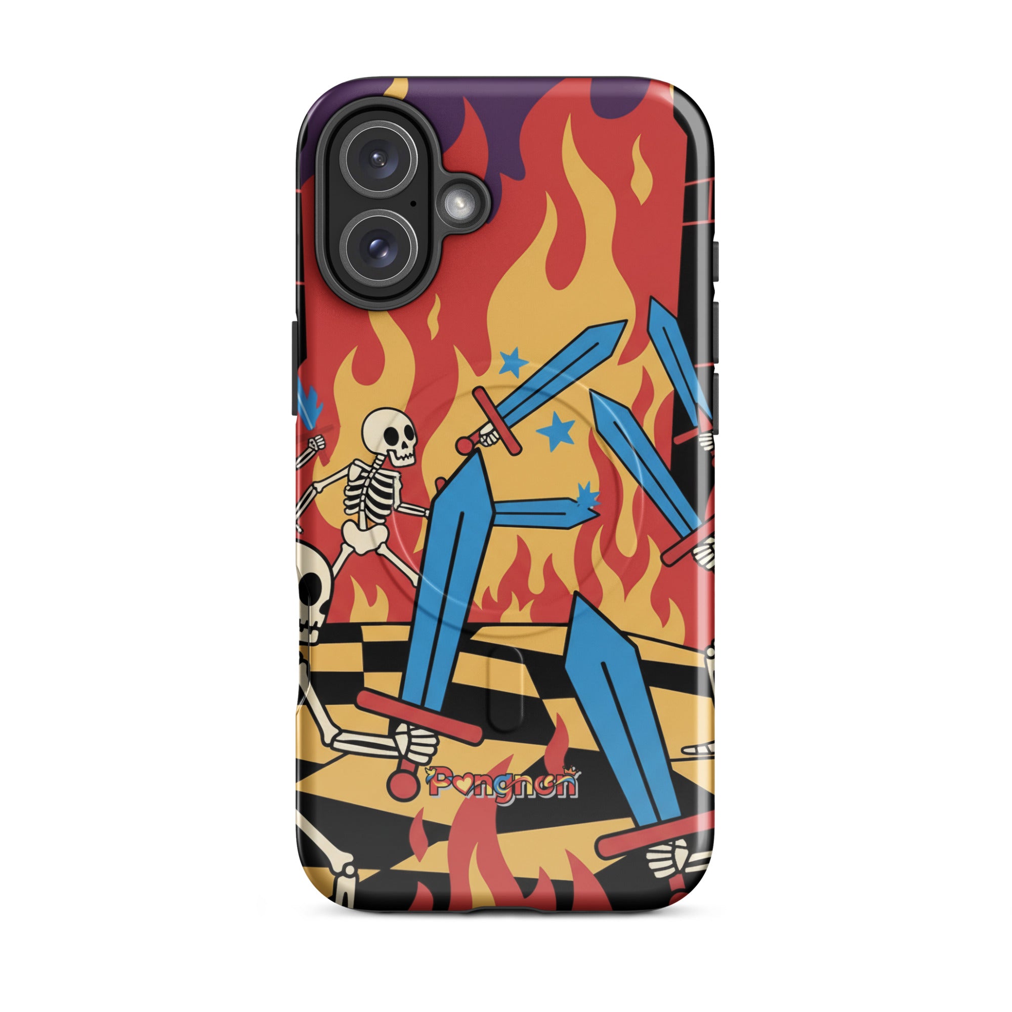 Skeleton Battle - MagSafe® tough case for iPhone®