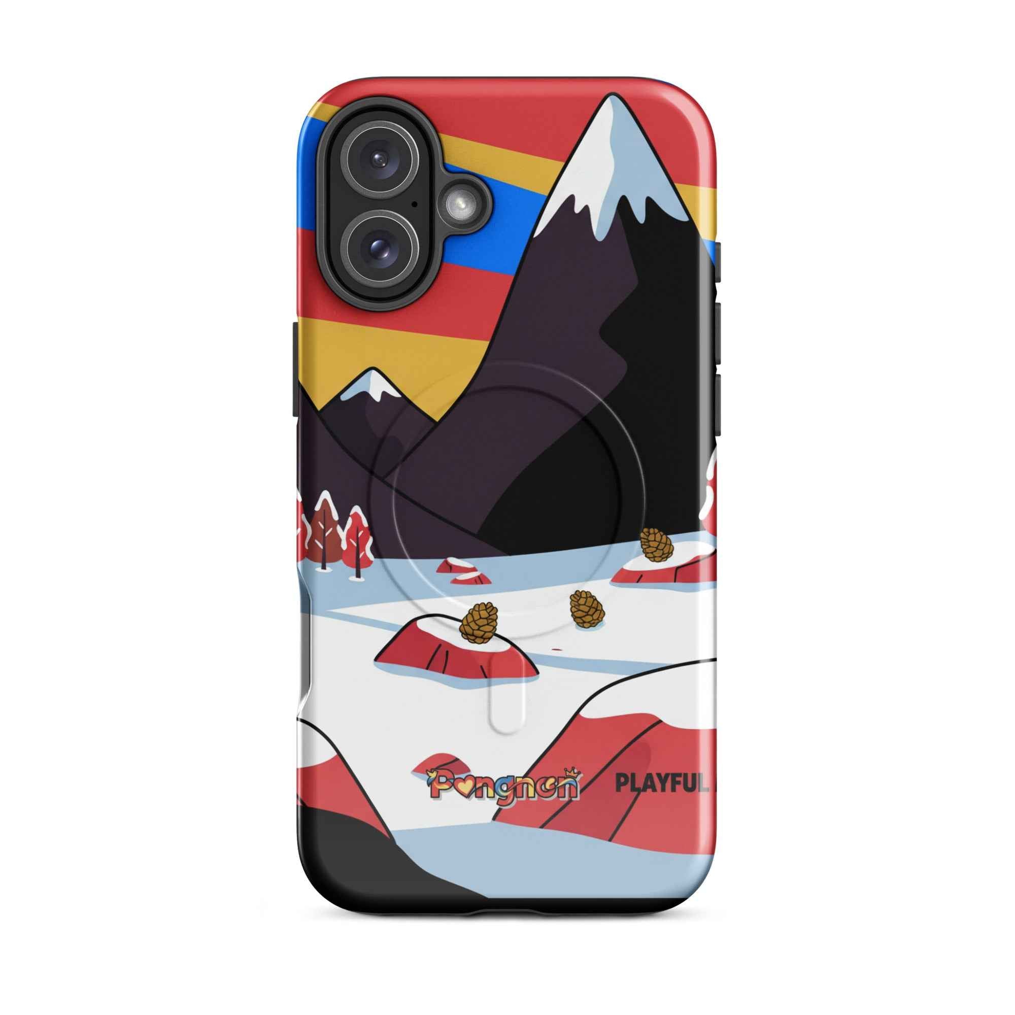 Snowy Mountain - MagSafe® tough case for iPhone®
