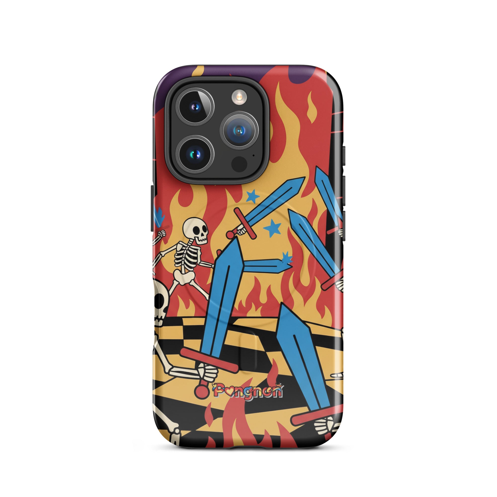 Skeleton Battle - MagSafe® tough case for iPhone®