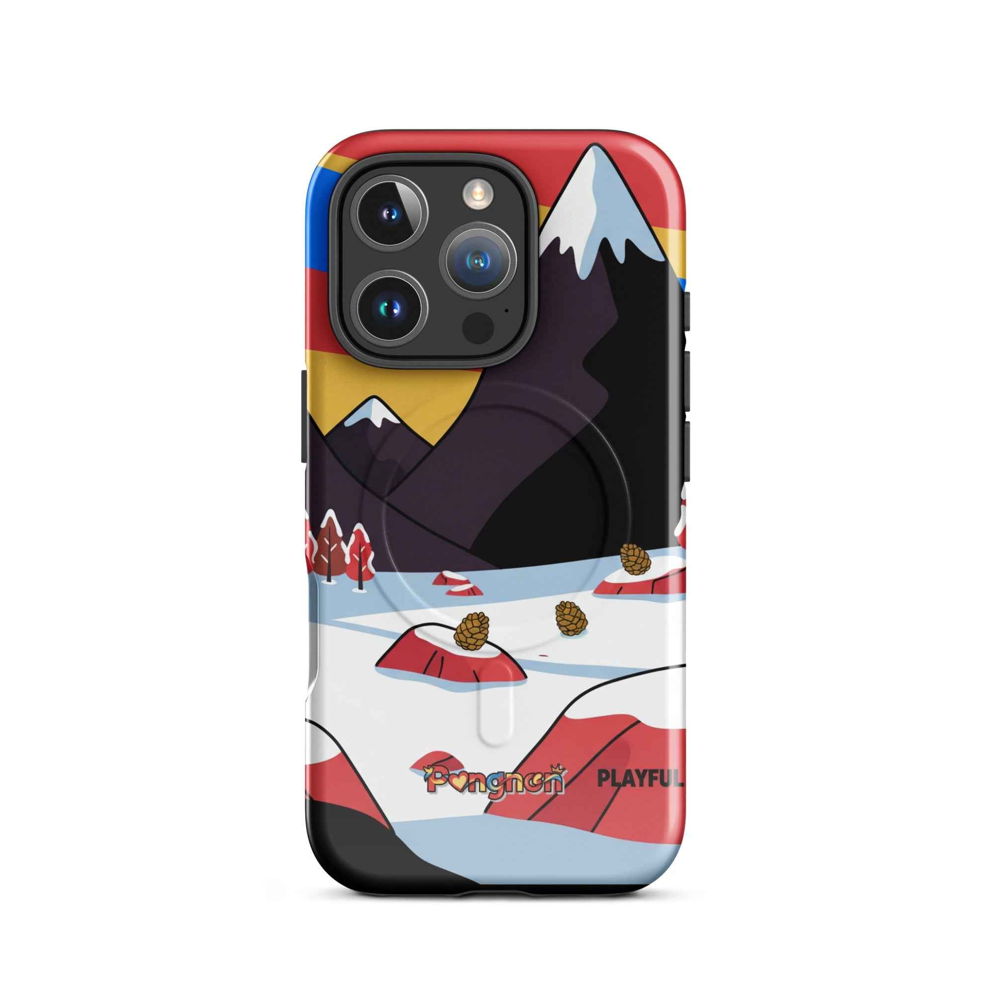 Snowy Mountain - MagSafe® tough case for iPhone®