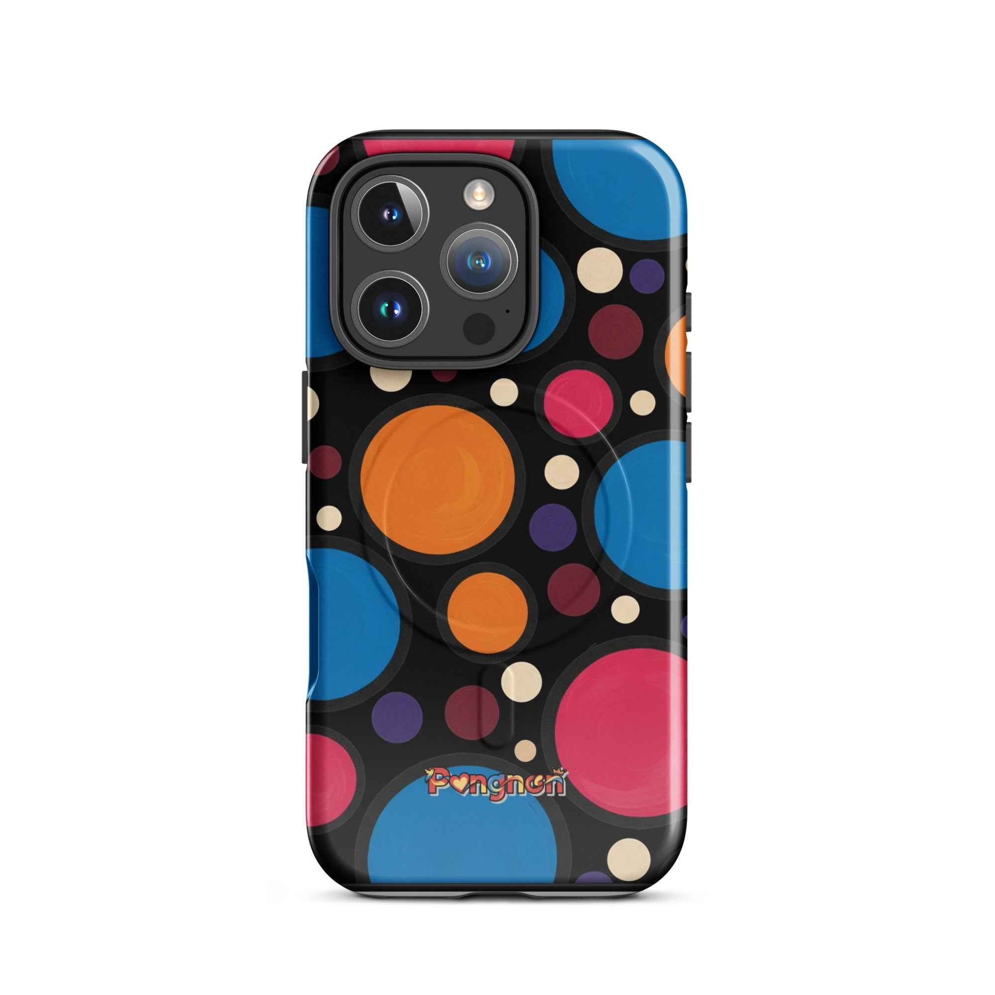 Polka Dot(Dark) - MagSafe® tough case for iPhone®