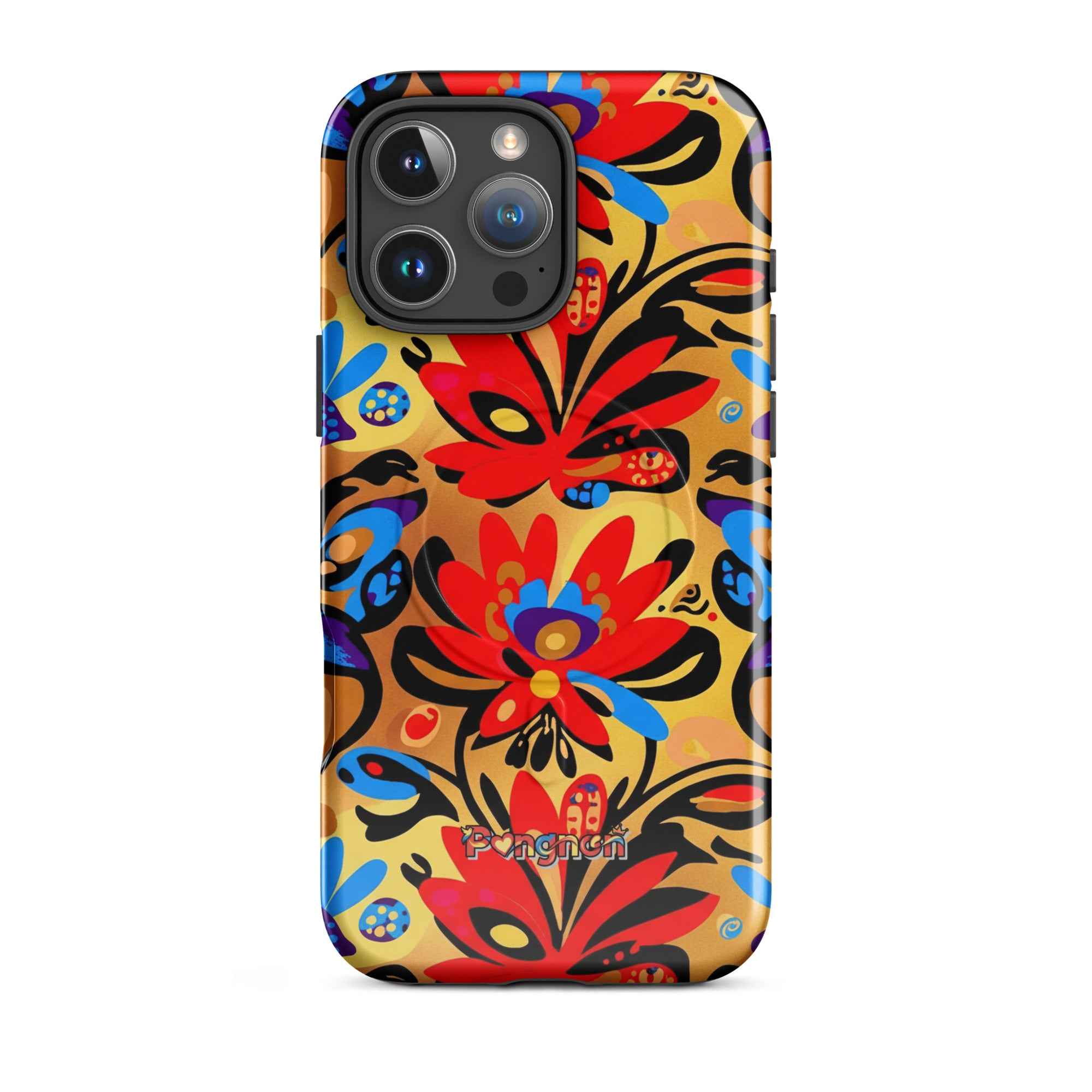 Bright Floral - MagSafe® tough case for iPhone®