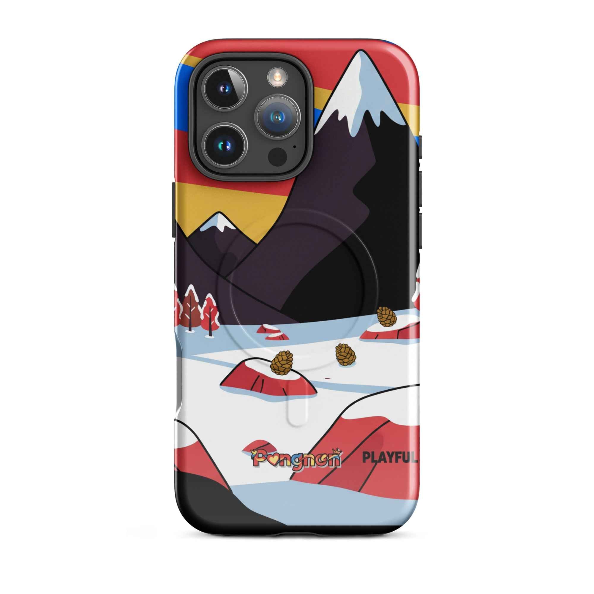 Snowy Mountain - MagSafe® tough case for iPhone®