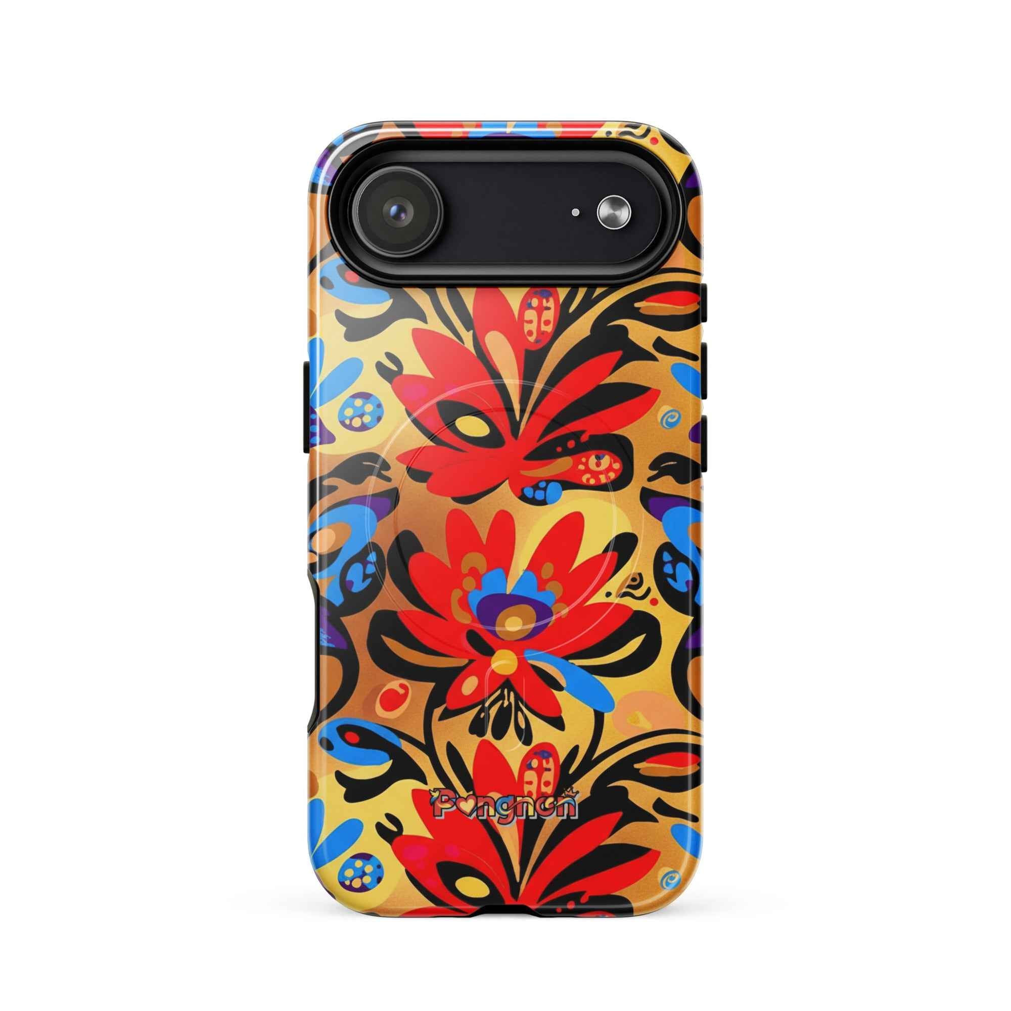 Bright Floral - MagSafe® tough case for iPhone®