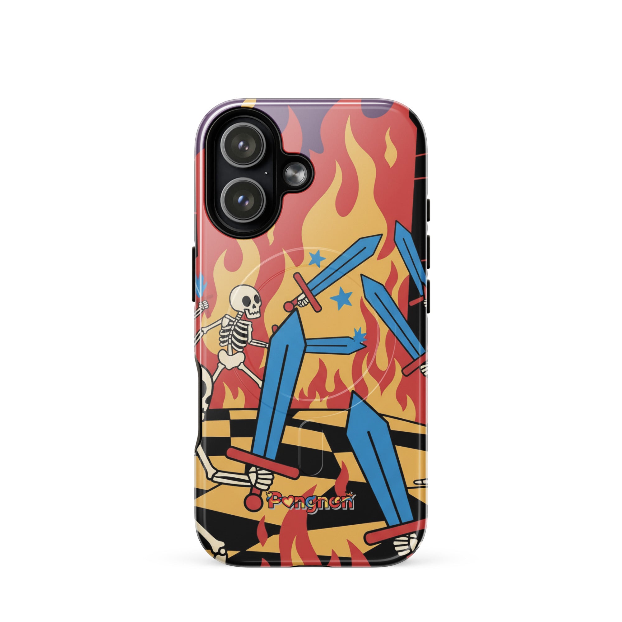 Skeleton Battle - MagSafe® tough case for iPhone®