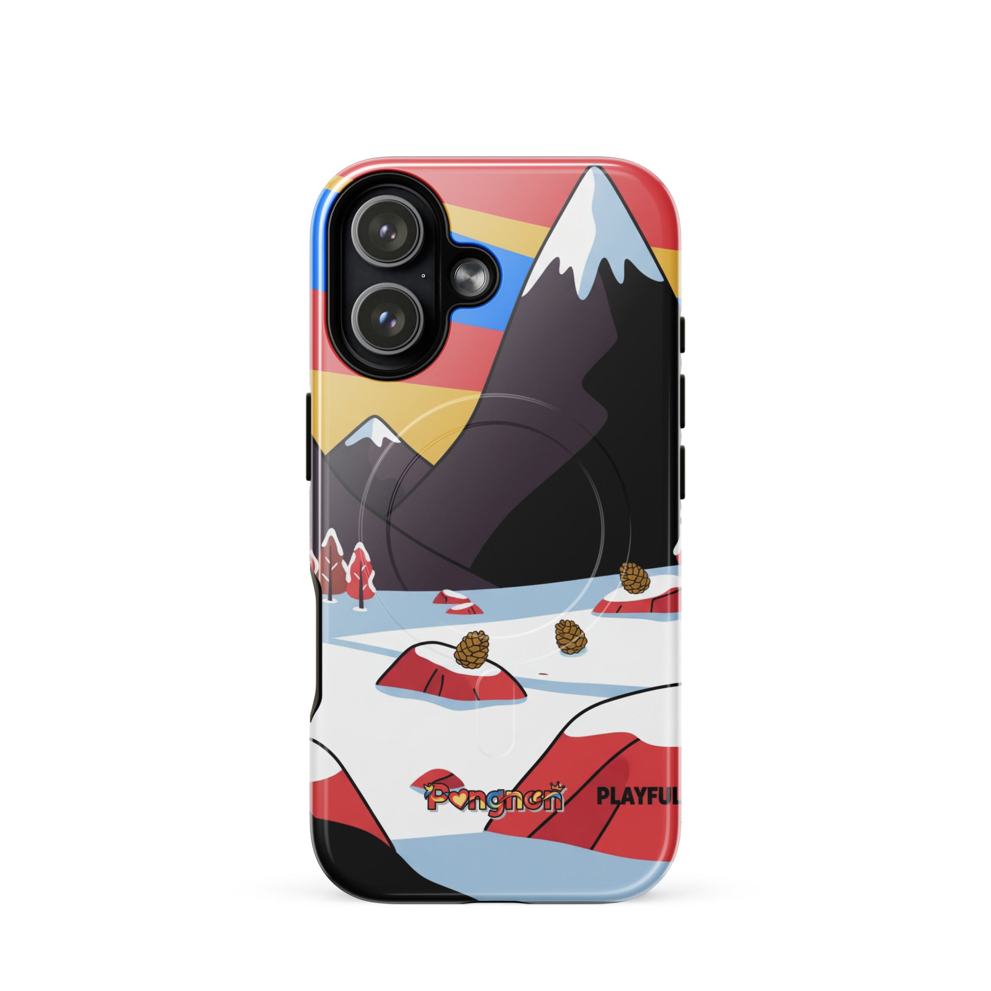 Snowy Mountain - MagSafe® tough case for iPhone®