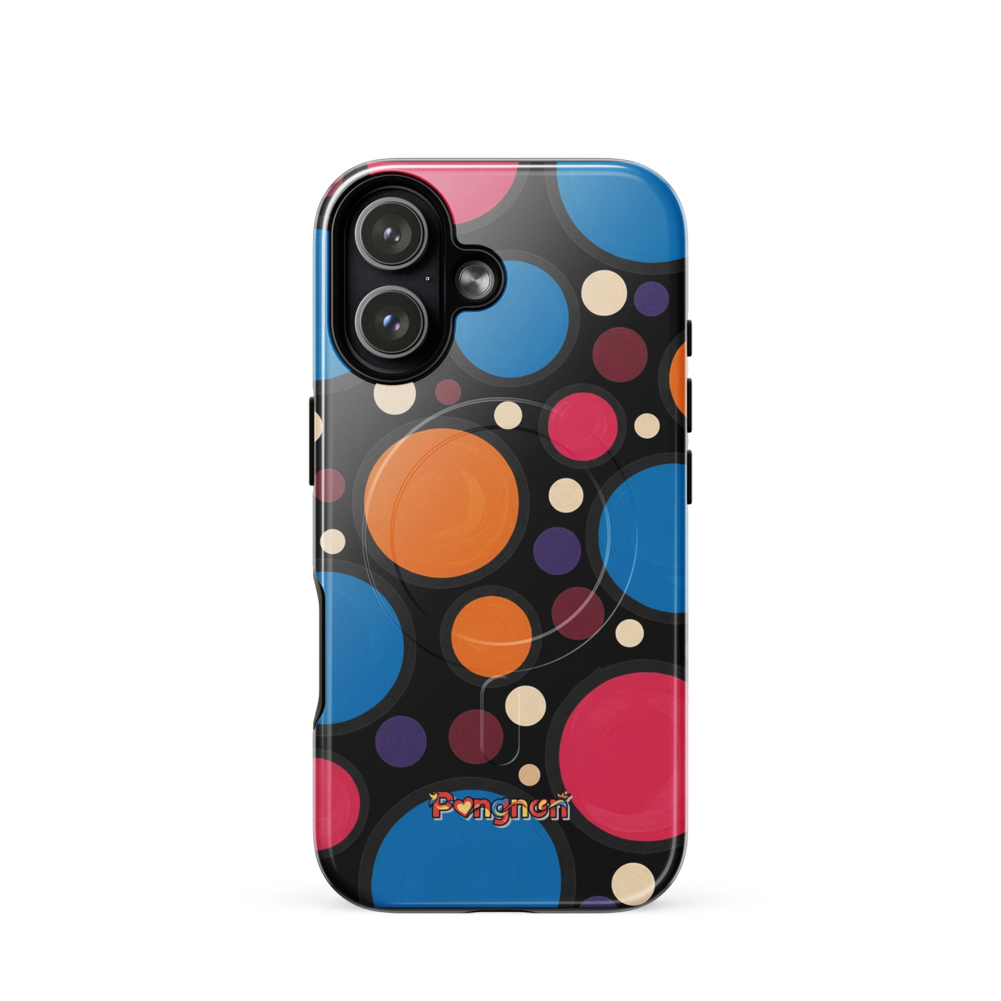 Polka Dot(Dark) - MagSafe® tough case for iPhone®
