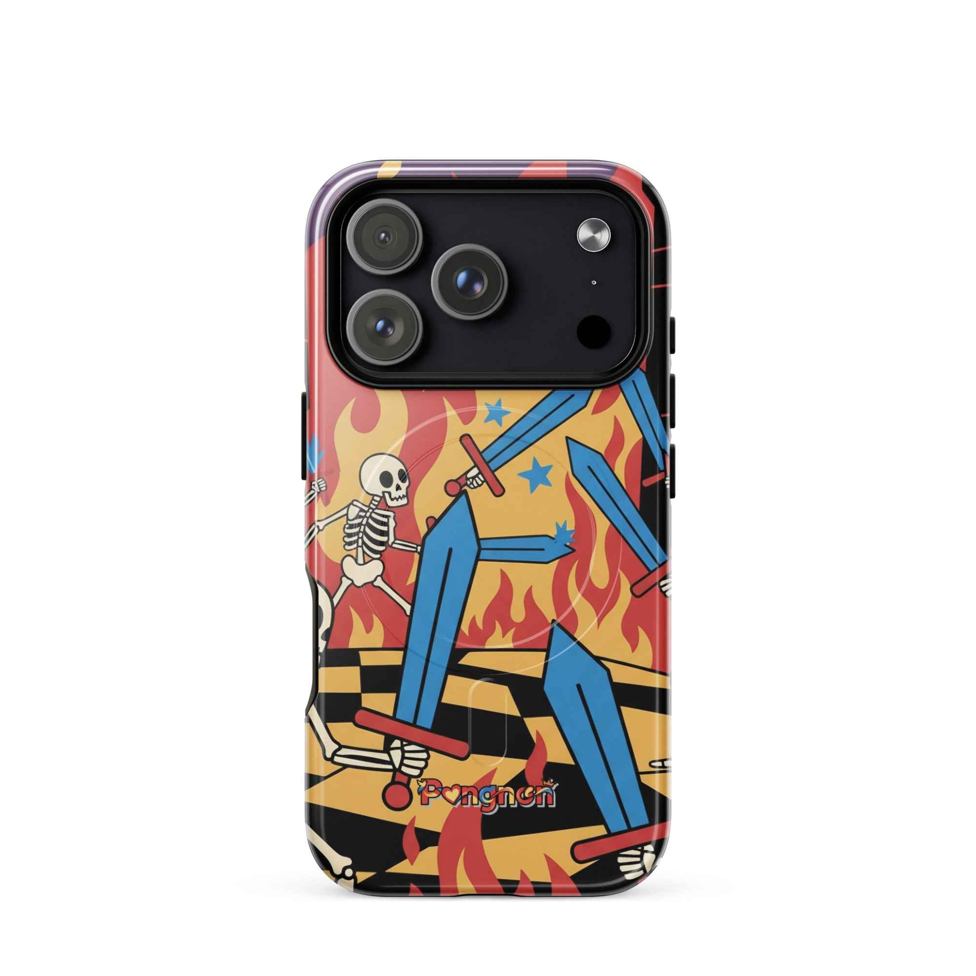 Skeleton Battle - MagSafe® tough case for iPhone®