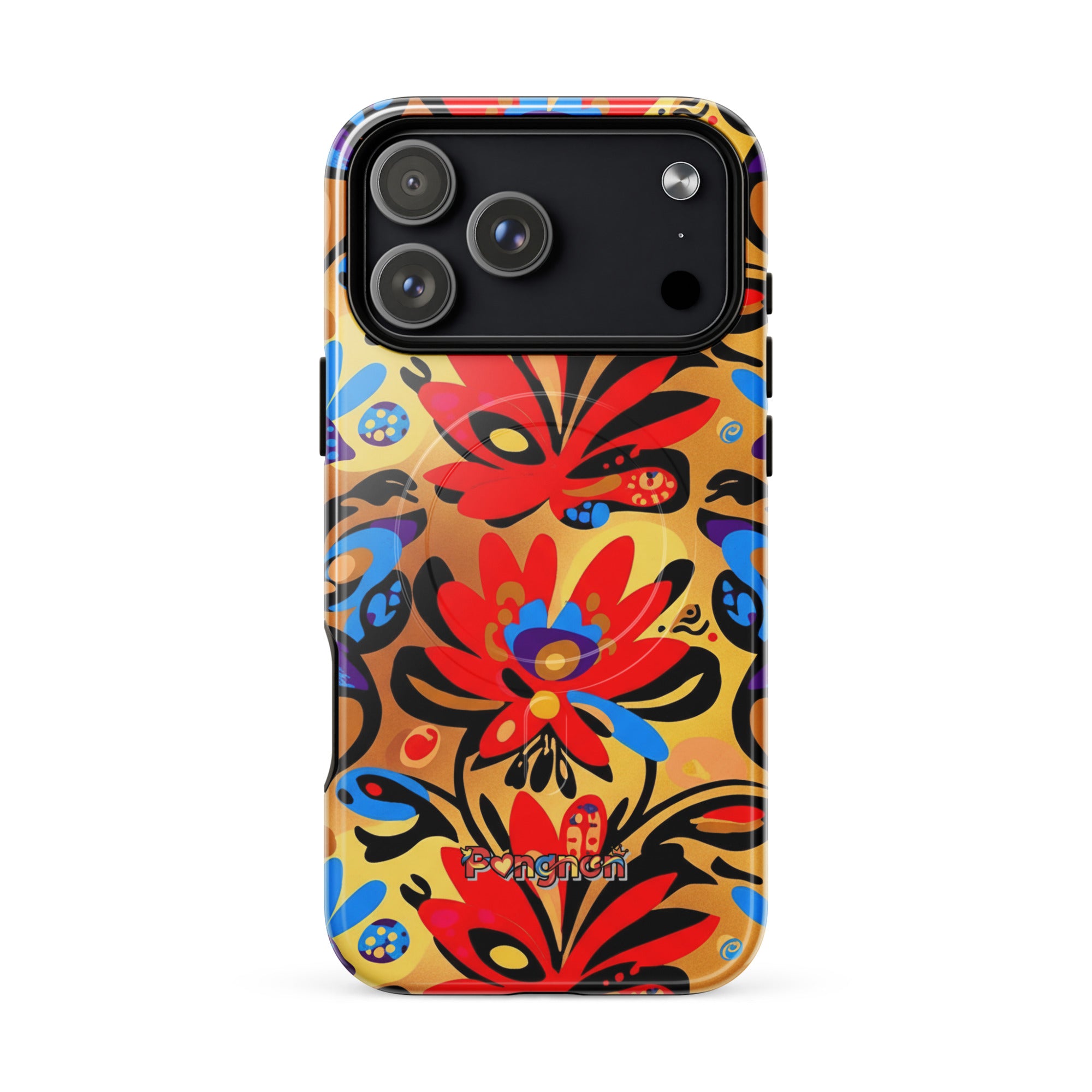 Bright Floral - MagSafe® tough case for iPhone®