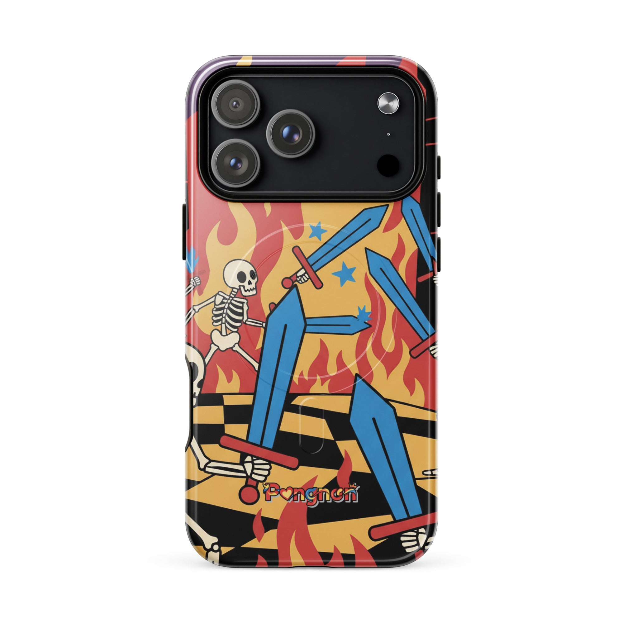 Skeleton Battle - MagSafe® tough case for iPhone®