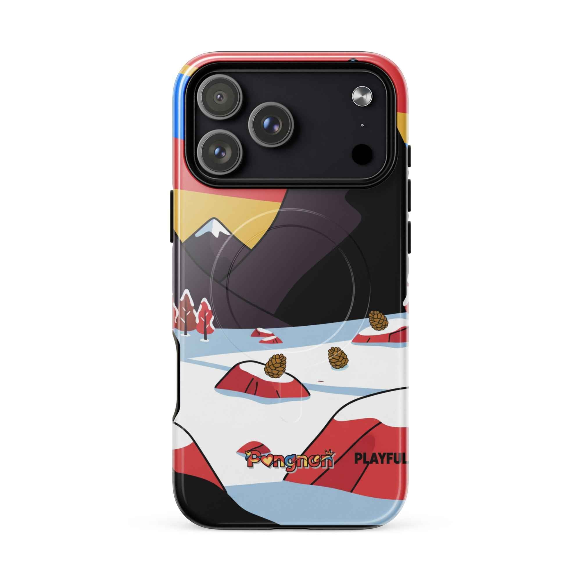 Snowy Mountain - MagSafe® tough case for iPhone®