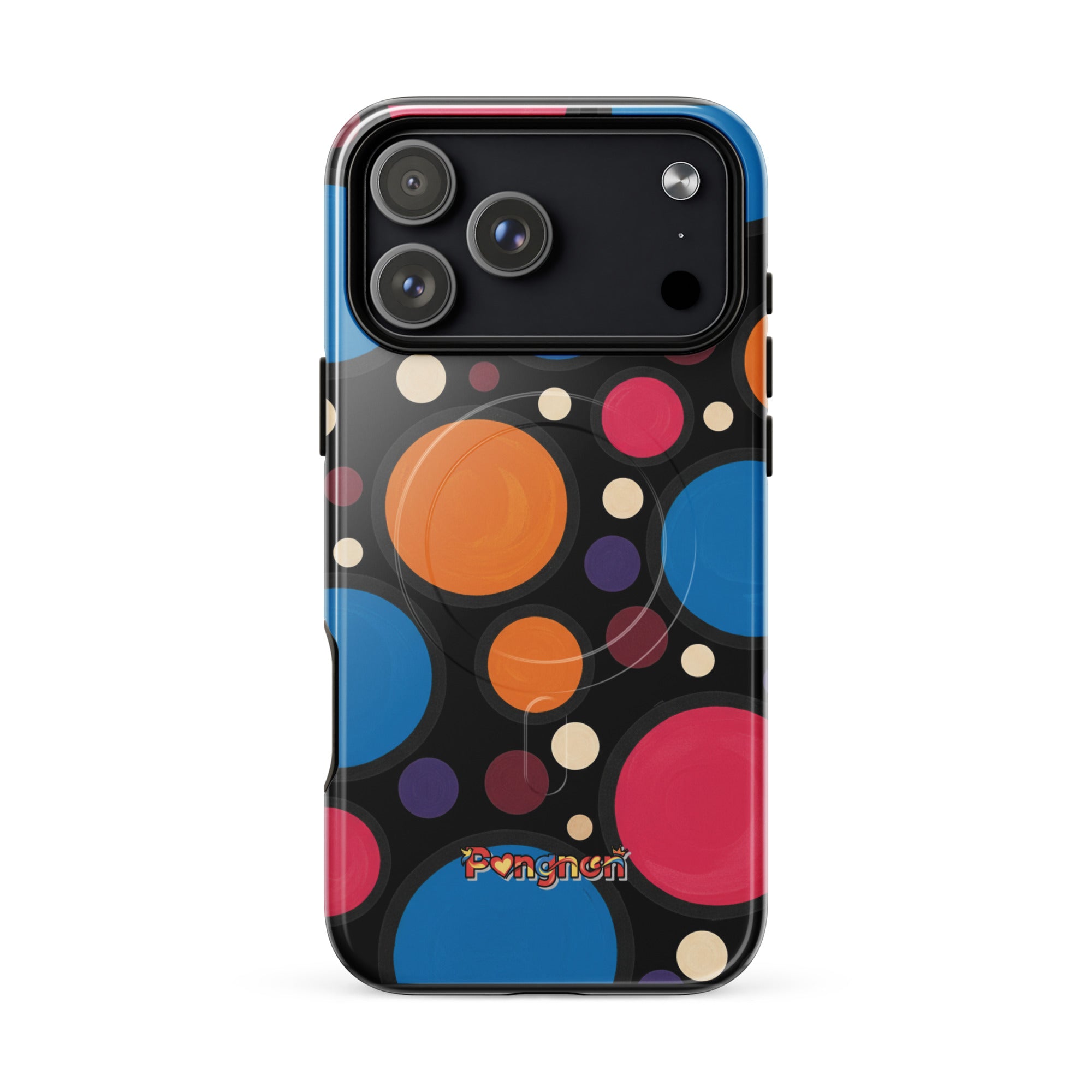 Polka Dot(Dark) - MagSafe® tough case for iPhone®